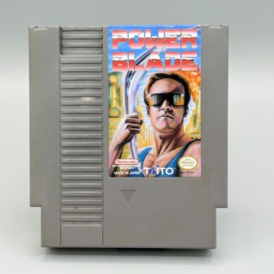 Power Blade Nintendo Nintendo NES Authentic Cartridge Only 24hr Shipping  