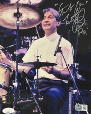 CHARLIE WATTS Signed Autographed 8x10 Photo Beckett BAS COA Rolling Stones