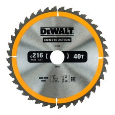 DEWALT Kreiss&auml;geblatt station&auml;r 216/30 mm 40WZ DT1953-QZ