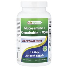 Glucosamine  Chondroitin  MSM, 180 Capsules