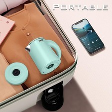 0.5L Small Portable Electric Kettles for Boiling Water Stainless Steel Travel