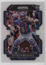 2022 Panini Prizm White Wave Prizm Patrick Mazeika #91 16ad