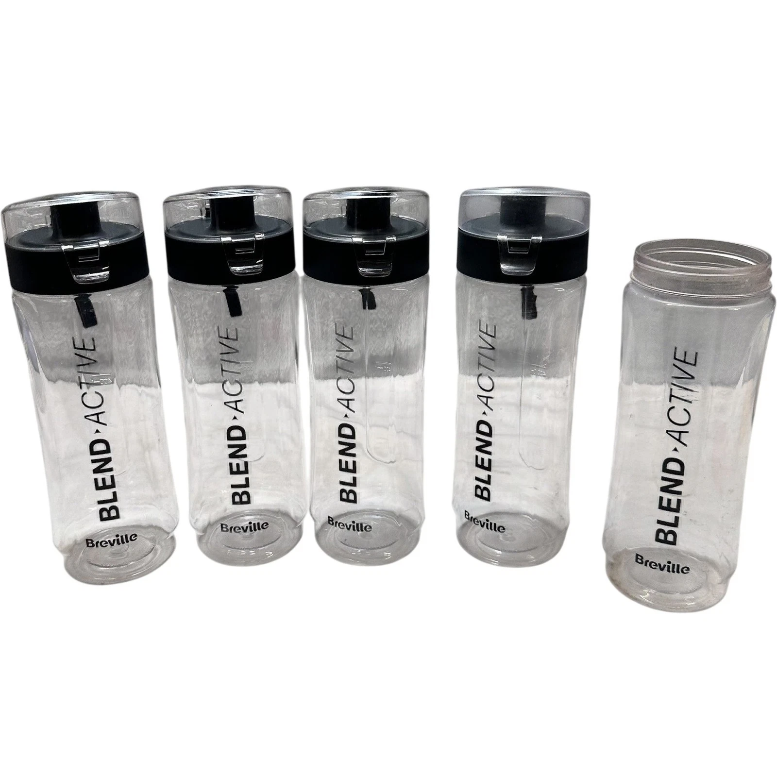 Breville Blend Active Blender Bottles 5 Piece Set Transparent Plastic Fitness
Opens in a new window 
