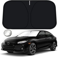 Windshield Sun Shade for 2016-2021, Front Window Color: 2016-2021 Honda Civic