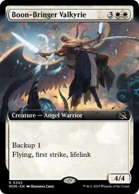 Boon-Bringer Valkyrie (Extended Art) - Near Mint MTG March of the Machine