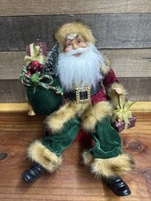 Shelf Sitter Santa With Gifts 10  