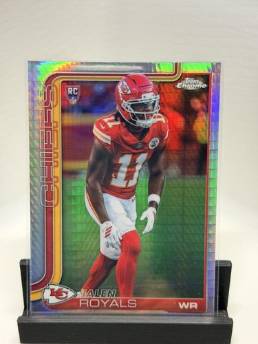 Jalen Royals 2025 Topps Chrome #337 Prism Refractor RC