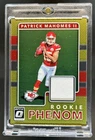 2017 Panini Donruss Optic Patrick Mahomes II Rookie Phenom RC #7 Chiefs
