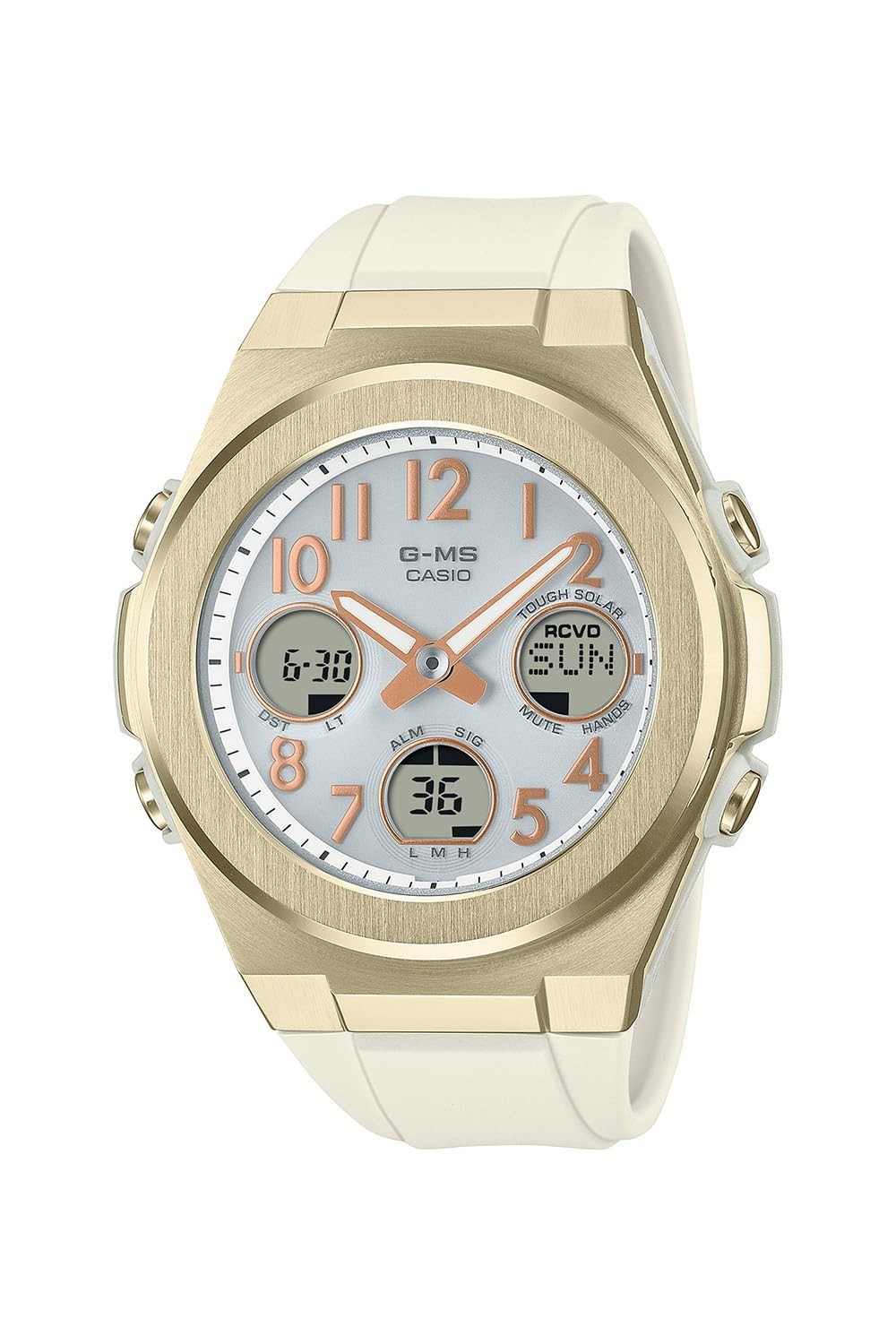 CASIO Women's Watch BABY-G MSG-W610G-7AJF Solar Radio Analog Digital