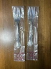 (NEW) GORHAM “Strasbourg” 1897 Sterling Silver  Flatware Salad Forks(2), 6 3/8”