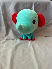 Fisher Price Adorable Sitting Plush/Soft Animal Elephant Kid/Child Toy 12m