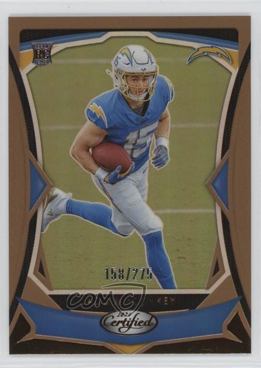 2024 Certified Rookies Bronze Mirror /275 Ladd McConkey #125 0n64