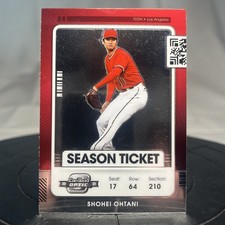 2021 Shohei Ohtani - Panini Contenders Season Ticket Optic #100