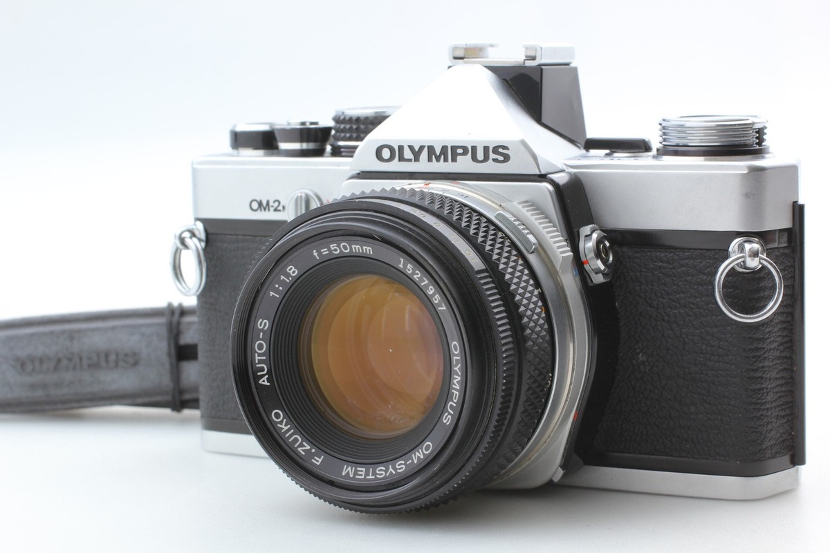 Near MINT] Olympus OM-2N Black SLR film camera F.Zuiko 50mm