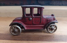 Antique Cast Iron Ford Model T Coupe Toy Car by Arcade or A.C. Williams 1920s