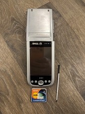 Dell Axim X51 Windows PC PDA w/ Dell GPS 1GB Compact Flash  Case - Untested