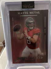 Wild Card America 250 Matte Metal Baker Mayfield 1/3 #MM250REa3-BM