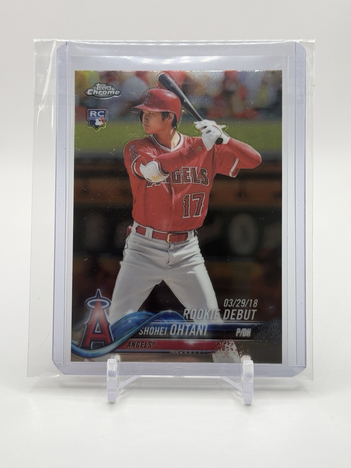 2018 Topps Chrome Update Rookie Debut Shohei Ohtani #HMT32 (RC)
