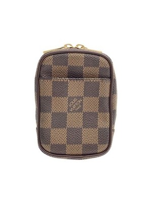 LOUIS VUITTON N61738 Etui Okapi PM Accessory pouch Damier canvas  Ladies [Used]