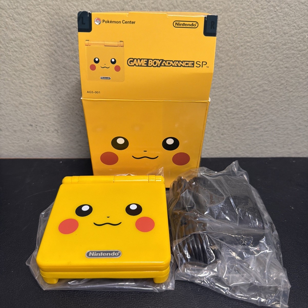 Nintendo Game Boy Advance SP Pikachu Handheld System - Yellow for
