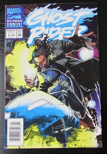 Vintage Marvel Comics Ghost Rider Annual Vol 1 No 1 Comic Book Sep 1993
