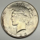 1925 P $1 PEACE SILVER ONE DOLLAR