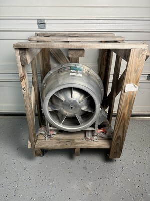 Cook 14CV17D Centri-Vane Mixed Flow Fan 1HP, 460VAC 3-Phase, 1725RPM NOS 2023