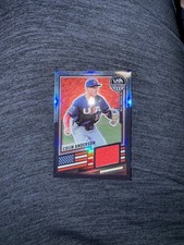 Panini USA Baseball Colin Anderson USA-CA rare red patch.