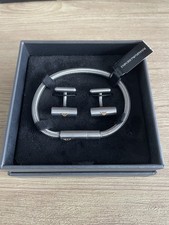 Emporio Armani Bracelet and Cufflinks Set