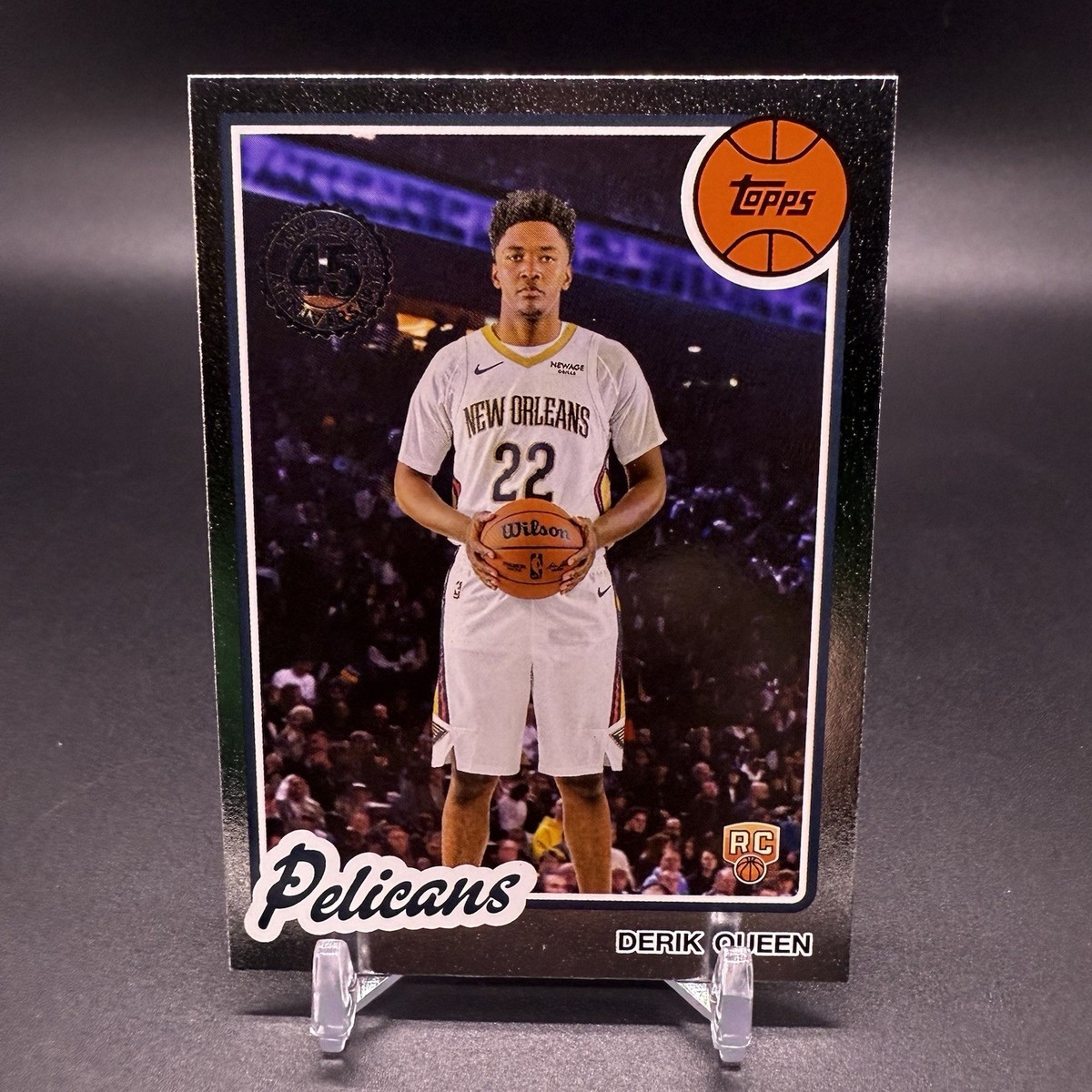 2025-26 Topps Derik Queen RC 1980-81 #80BK-60 Rookie New Orleans