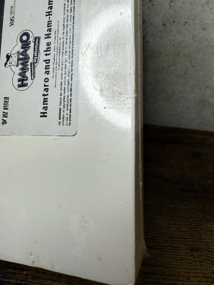 Hamtaro And The Ham-Hams VHS Rare Screener Copy Brand New Sealed Anime - Image 3 of 4