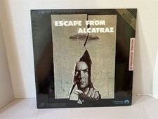 Escape From Alcatraz Laserdisc Sealed  CLINT EASTWOOD NO BAR CODE