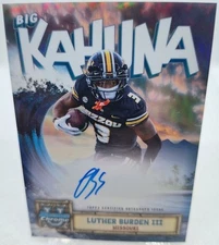 Luther Burden III 2024 Bowman U Chrome The Big Kahuna Auto #BK-LB