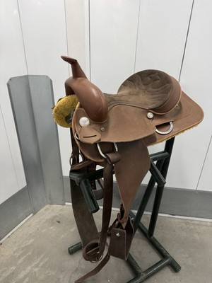Wintec Western Saddle 16  Brown Synthetic Excellent Condition