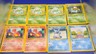 (8) 1999 Base Pokemon 3 Bulbasaur 2 Charmeleon 1 Ivysaur 1 Squirtle 1 Wartortle