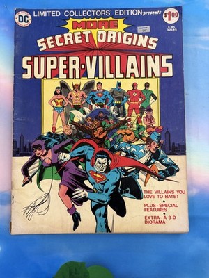 Super Villains Limited Collectors' Edition #C-45 (DC Comics June-July 1976)