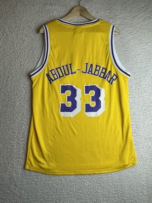 LA Lakers Kareem Abdul Jabbar By Link Marketing Group Jersey Size