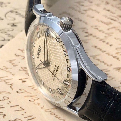 ORIS Mechanical Hand-Wound Vintage Men’s Watch from the 1980s/Casual/Antique - Picture 5 of 9