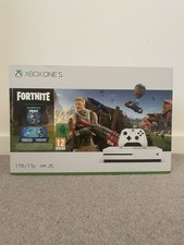 Microsoft Xbox One S 1TB White Console with Fortnite Battle Royale Bundle