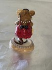 Wee Forest Folk  1990 #M-171 “Zelda”  Red Dress,Annette Petersen, Retired  2000. — photo 4
