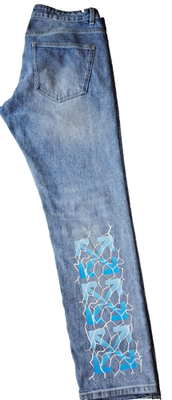 a*s様 Off-White　ジーンズ　アロー Off-White C/O Virgil Abloh 2013 Main Label Graphic Arrow Jeans 32