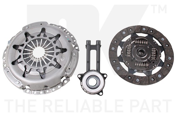 Kupplungssatz NK 1325139 210Mm FüR Ford Fiesta 5 Fusion 16V Mazda DY-image