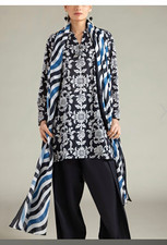 Khaadi Women Pakistani Lawn 3-Piece Salwar Kameez Black White Floral small size