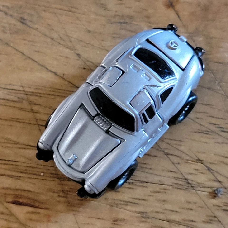 Micro máquinas galoob 1988 vintage plata lujo mercedes benz 300 sl alas de gaviota Foto 2 de 4