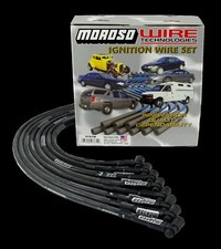 Moroso 9767m Sbc Small Block Chevy Race 8mm Spark Plug Wires Hei Under Header