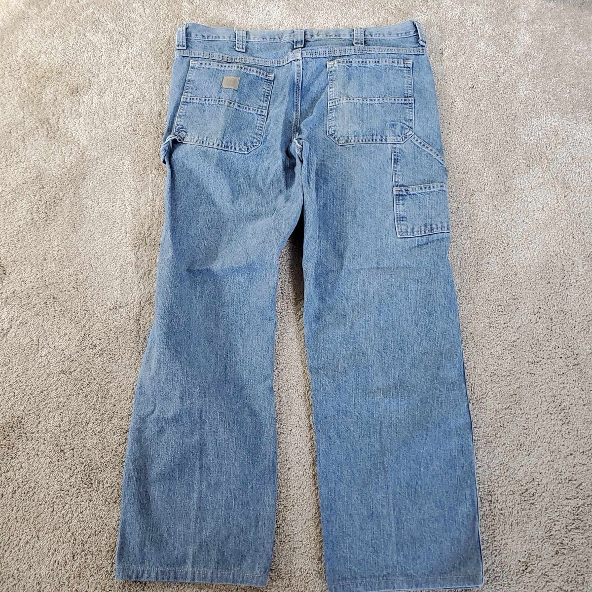 Men's Lee Dungarees Loose Carpenter Work Jeans Size 38x30 Vintage