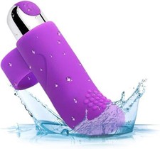 2023 upgraded Finger Vibrator G-spot Clit Massager Stimulator Sex Toys for Women