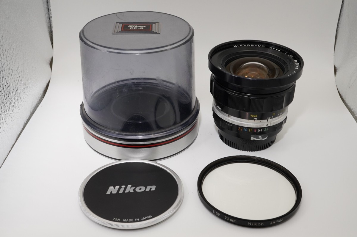 MINT] Nikon Nikkor-UD Auto 20mm F3.5 Wide Angle Non Ai Lens