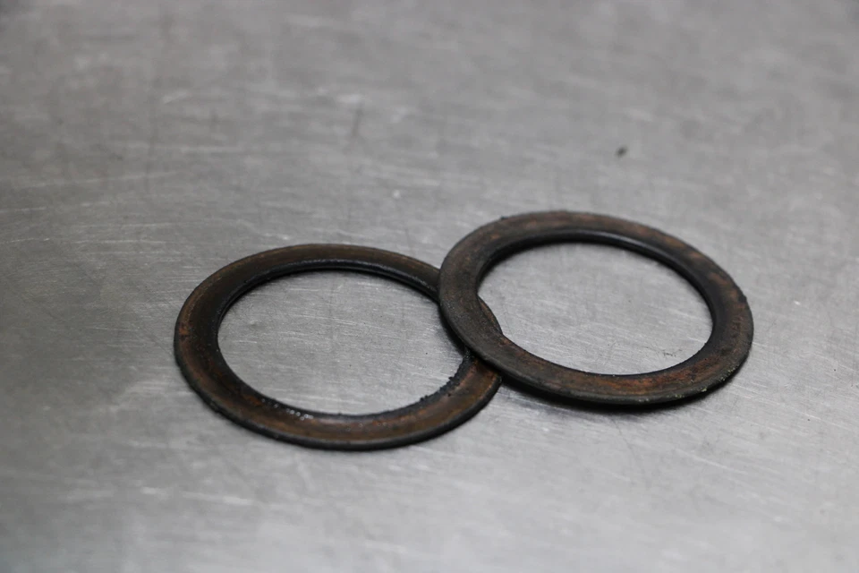 06-08 Ninja 650 EX650 650R Exhaust Header Gaskets  Foto 3 de 3