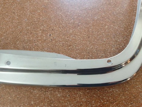 Mercedes W108 w109 Chrom Stoßstange Oberteil vorne rechts - Bild 6 von 11